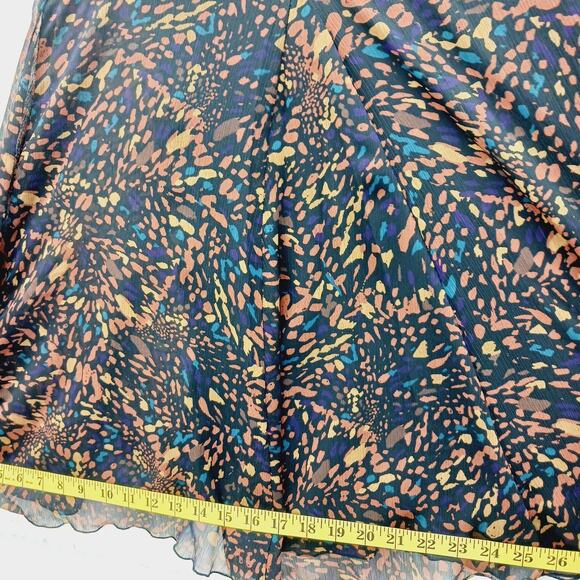 Skirt Maxi Size 12P Whimsycore Festival Boho Chiffon Fairycore Vacation Resort - Picture 6 of 13